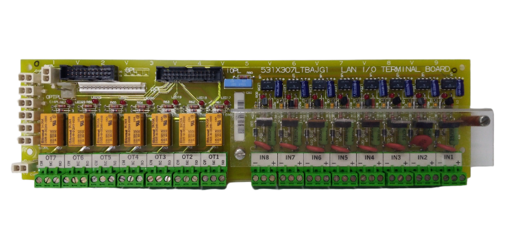 GE 531X307LTBAJG1 LAN I/O Terminal Card 